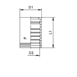 Муфта Interlock 4SP/4SH/R13/R15 805804 DN=38