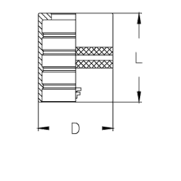 Муфты R3 (без зачистки) BP305 DN=8