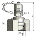 КТ 16x2 - DKO-L (Г) 14x1.5 08 o-ring (металл.)