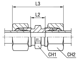 Соединение P DLL06 M10х1 (в сборе)