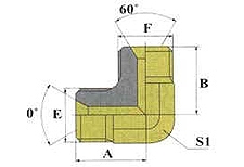 Соединение P90 BSP 3/8" BSP 3/8"
