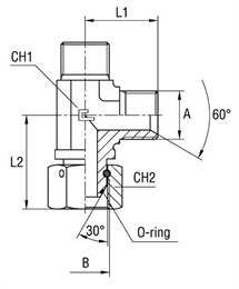Соединение PFNL BSP 1/2"