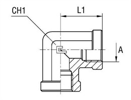 Соединение PS90 BSP 3/4"