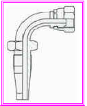 Фитинг DN 10 BSP (Г) 3/8" (90) многоразовый