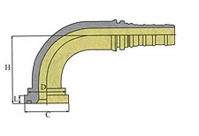 Фитинг DN 25 SFL 1.1/4 50.8 (90) Interlock