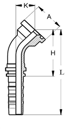 Фитинг DN 25 SFS CAT 1 47.6 (45) CS