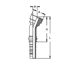 Фитинг DN 25 SFS CAT 1.1/4 54 (22) CS