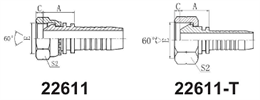 Фитинг DN 32 BSP (Г) 1.1/2 + Муфта DN 32 1SN\2SN Комплект