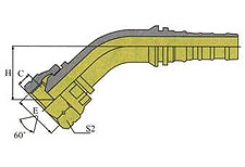 Фитинг DN 38 BSP (Г) 1.1/2 (45) Interlock