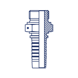 Фитинг DN 50 BSP (Ш) 2 Interlock