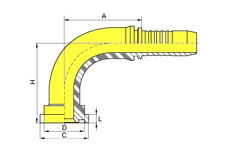 Фитинг DN 50 SFS 2 79.4 (90)