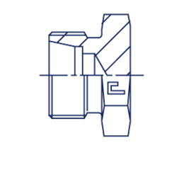 Заглушка V (Ш) DL06 (корпус)