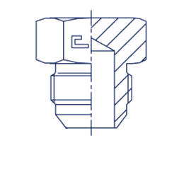 Заглушка V (Ш) JIC 1.1/16"