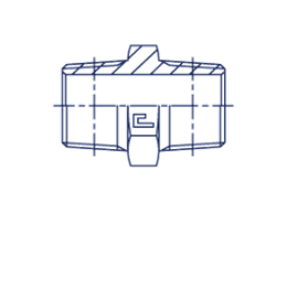 Соединение P NPT 1/2" NPT 3/4"