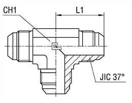 Соединение PT JIC 9/16"