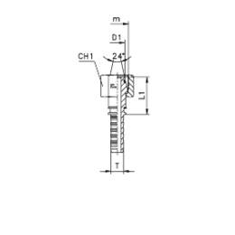 Фитинг DN 20 DKO-S (Г) 36x2 25  E41 арт. 801028