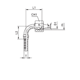 Фитинг DN 20 DKO-S (Г) 36x2 25 (90)  E41 арт. 801128