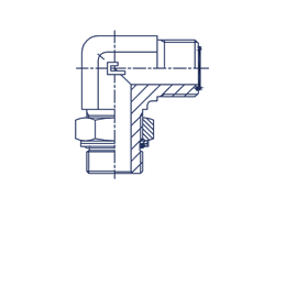 Штуцер FH90 D16 ORFS 1 - G3/4