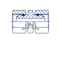 Крестовина гидравлическая BSP 1/8" (Г) арт. 301801