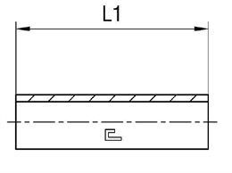 Соединительная трубка DS10 арт. 108316.1