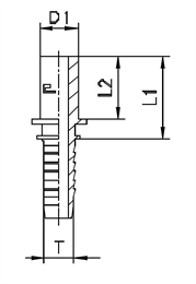 Фитинг BEL прямой DN08-10 (Ш) арт. 801307