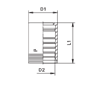 Муфта Interlock R13 805904 DN=38