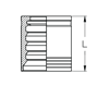 Муфта для РВД 4SP/4SH 00400-12-PM DN=20