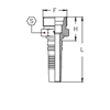 Фитинги DKO-S Interlock метрическая наружная резьба, конус 24° CH16MM25S DN=25