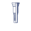 Фитинги с фланцем SFS 6000 87611-20-20-PM DN=32