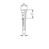 Фланец Interlock SAE, код 61 807809 DN=51