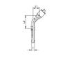 Фланец Interlock SAE, код 61, угол 45° 808007 DN=38