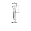 Фланец SAE, код 62 805310 DN=38