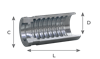 Transferoil HAC131 - Наконечники для 4SW рукава, d=16,4