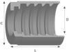 Transferoil SA5181 - Наконечник TP-5, d=40,4