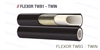 Рукав термопластиковый AlfaGomma FLEXOR TWB1 - TWIN Сдвоенный 1000289, d=6 мм
