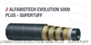 Рукав AlfaGomma ALFABIOTECH EVOLUTION 5000 PLUS - SUPERTUFF (сверхпрочный) 1005158, d=25 мм
