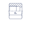 Гайка N ORFS 1.3/16