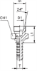Фитинг DN 05 DKO-S (Ш) 16x1.5 8 арт. 800904