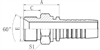 Фитинг DN 06 BSP (Ш) 1/8