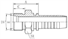 Фитинг DN 08 DKO-L (Ш) 16x1.5 10
