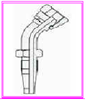 Фитинг DN 10 BSP (Г) 3/8" (45) многоразовый