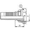 Фитинг DN 12 DKM 24x1.5