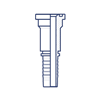 Фитинг DN 12 SF Komatsu 3000 34