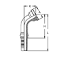 Фитинг DN 12 SFL 3/4 38.1 (60)