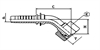 Фитинг DN 25 DKO-L (Г) 36x2 28 (45)