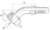 Фитинг DN 32 BSP (Г) 1.1/2 (45)  накидная гайка
