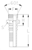 Фитинг DN 32 BSP (Ш) 1.1/4 Interlock