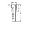 Фитинг DN 32 BSPT 1.1/4 Interlock
