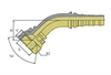 Фитинг DN 32 JIC (Г) 1.5/8 (45) Interlock