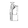 Фитинг DN 32 SFS CAT 1.1/2 63.5 (30) CS